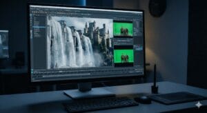 الخدع البصرية في فيلم باهويالي