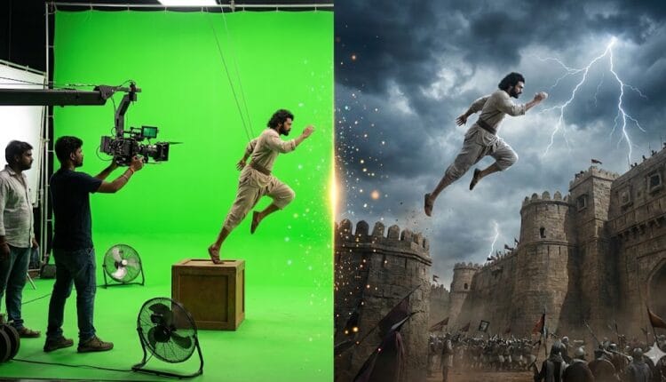 الخدع البصرية في فيلم باهويالي